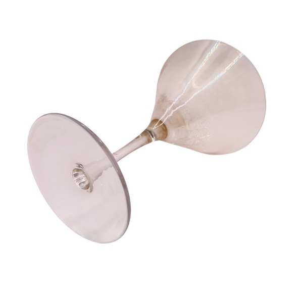 Expresso Martini Blush Gold Tint Luxury Glass Crackle Texture & Mid‑Century-4CT - Picture 8 of 13